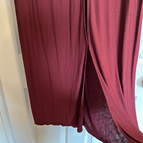 Diesel full length Burgundy skirt size M - Picture 5 of 6